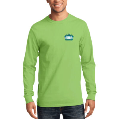 HFG Lime Work Tee - Long Sleeve Essential Tee Thumbnail