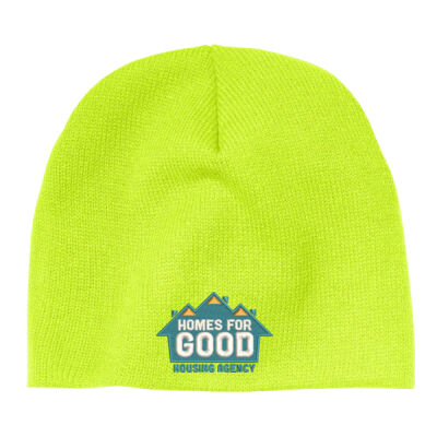 HFG Lime Embroidered Beanie - Beanie Cap Thumbnail