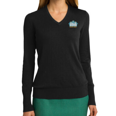 HFG- Ladies V Neck Sweater Thumbnail
