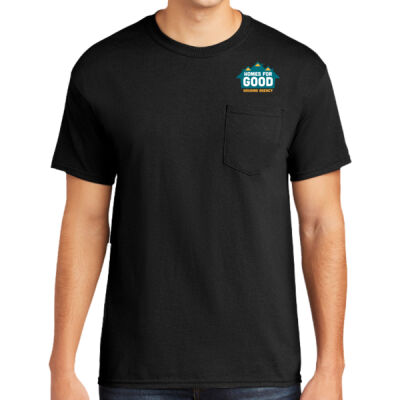 HFG - Heavy Cotton 100% Cotton Pocket T Shirt Thumbnail