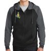 Sport Wick ® Varsity Fleece Full Zip Hooded Jacket Thumbnail