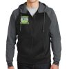 Sport Wick ® Varsity Fleece Full Zip Hooded Jacket Thumbnail