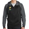 Sport Wick ® Varsity Fleece Full Zip Hooded Jacket Thumbnail