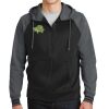 Sport Wick ® Varsity Fleece Full Zip Hooded Jacket Thumbnail