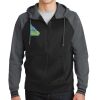 Sport Wick ® Varsity Fleece Full Zip Hooded Jacket Thumbnail