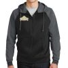 Sport Wick ® Varsity Fleece Full Zip Hooded Jacket Thumbnail