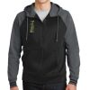 Sport Wick ® Varsity Fleece Full Zip Hooded Jacket Thumbnail