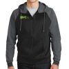 Sport Wick ® Varsity Fleece Full Zip Hooded Jacket Thumbnail