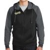 Sport Wick ® Varsity Fleece Full Zip Hooded Jacket Thumbnail