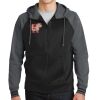 Sport Wick ® Varsity Fleece Full Zip Hooded Jacket Thumbnail