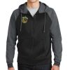 Sport Wick ® Varsity Fleece Full Zip Hooded Jacket Thumbnail