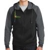 Sport Wick ® Varsity Fleece Full Zip Hooded Jacket Thumbnail