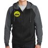 Sport Wick ® Varsity Fleece Full Zip Hooded Jacket Thumbnail