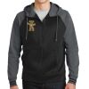 Sport Wick ® Varsity Fleece Full Zip Hooded Jacket Thumbnail