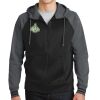 Sport Wick ® Varsity Fleece Full Zip Hooded Jacket Thumbnail