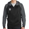 Sport Wick ® Varsity Fleece Full Zip Hooded Jacket Thumbnail