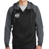 Sport Wick ® Varsity Fleece Full Zip Hooded Jacket Thumbnail