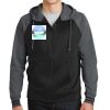 Sport Wick ® Varsity Fleece Full Zip Hooded Jacket Thumbnail